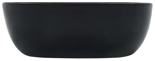 Lavabo - Umivaonik 42 5 x 42 5 x 14 5 cm keramički crni - Crna Crna