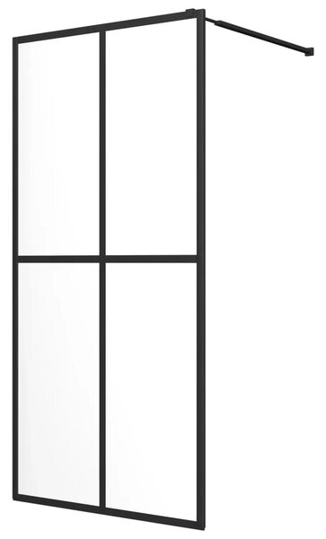 Pregrada za tuširanje od prozirnog kaljenog stakla 100 x 195 cm - Transparentan 100 x 195 cm Transparentan 100 x 195 cm