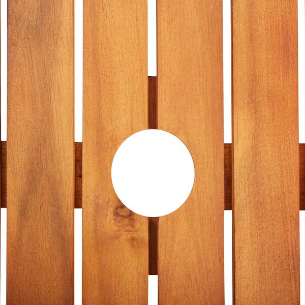 Vrtni stol od masivnog bagremovog drva 215 x 90 x 74 cm - 215 x 90 x 74 cm 1 215 x 90 x 74 cm