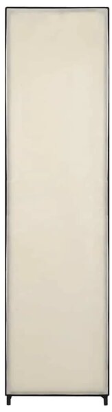 Ormar s 4 odjeljka krem 175 x 45 x 170 cm - Krema 1 1 Krema