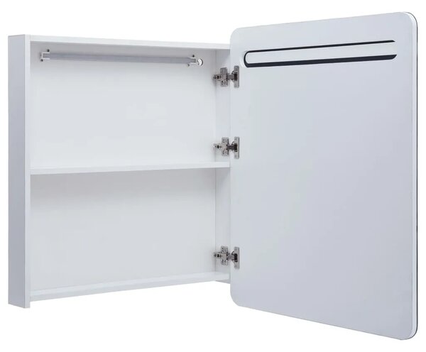 LED kupaonski ormarić s ogledalom 68 x 9 x 80 cm