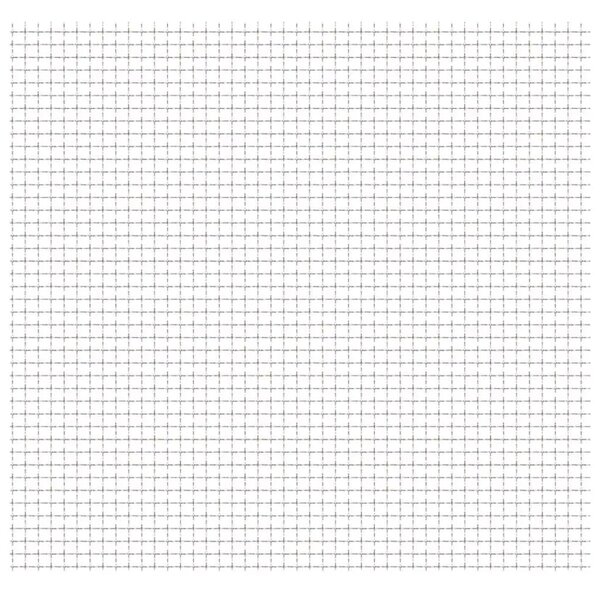 Vrtna mrežasta ograda od nehrđajućeg čelika 100x85 cm 31x31x3 mm - Srebrno 100 x 85 cm 1 31 x 31 x 3 mm