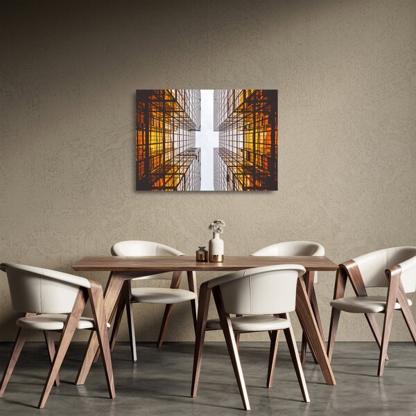 Staklena slika nebodera (70x50 cm)