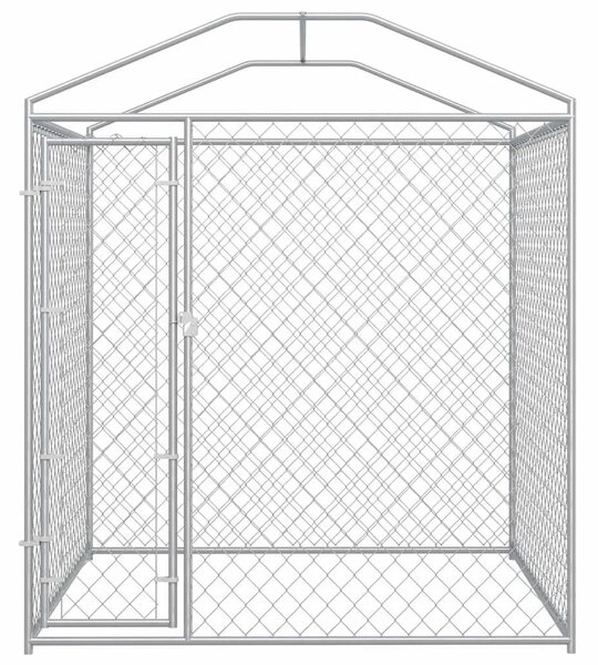 Vanjski kavez za pse s nadstrešnicom 193x193x225 cm - 193 x 193 x 225 cm 1 Da 193 x 193 x 225 cm