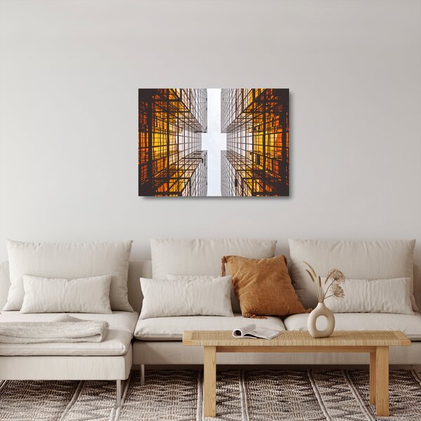 Staklena slika nebodera (70x50 cm)