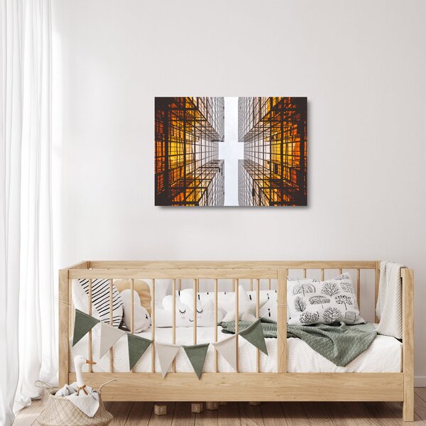 Staklena slika nebodera (70x50 cm)