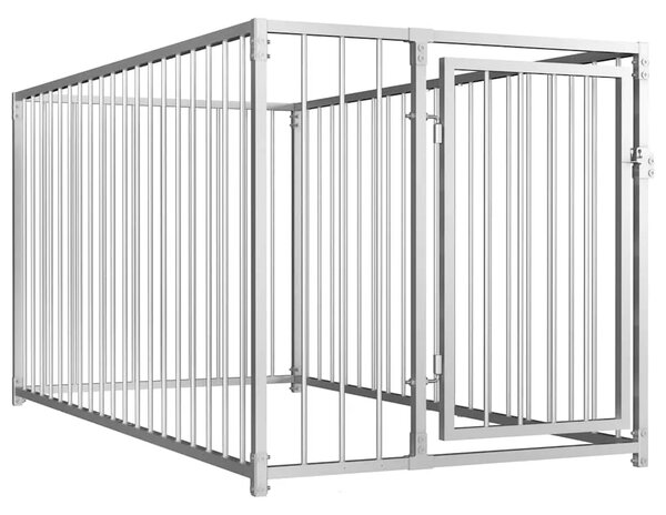 Vanjski kavez za pse 100 x 200 x 100 cm - 100 x 200 x 100 cm 1 100 x 200 x 100 cm