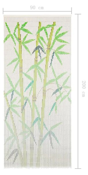 Zavjesa za vrata protiv muha od bambusa 90 x 200 cm - 90 x 200 cm bambus 90 x 200 cm bambus