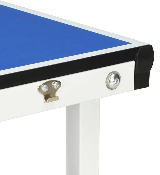 Stol za ping-pong od 5 stopa s mrežom 152x76x66 cm plavi