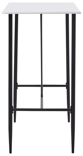 Barski stol bijeli 120 x 60 x 110 cm MDF - Bijela 1 Bijela