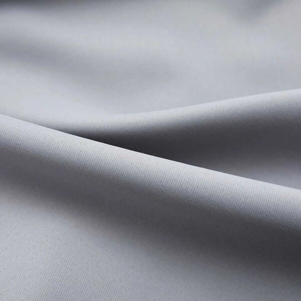 Zavjese za zamračivanje s kukama 2 kom sive 140 x 245 cm - Siva 140 x 245 cm 1 Siva