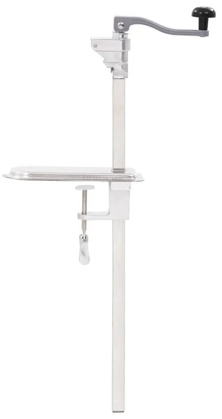 Otvarač za limenke srebrni 70 cm aluminij i nehrđajući čelik