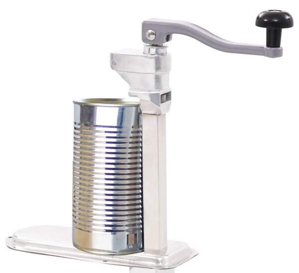 Otvarač za limenke srebrni 70 cm aluminij i nehrđajući čelik