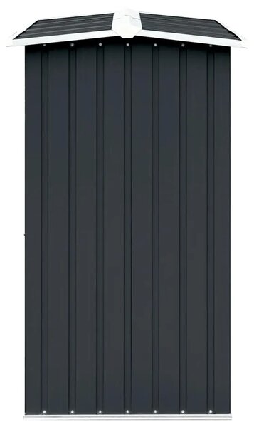 Spremište za drva - Vrtna ostava za drva od pocinčanog čelika 330x92x153 cm antracit - Antracit Antracit