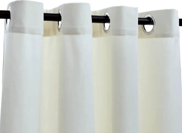 Zavjese za zamračivanje 2 kom baršunaste krem 140 x 245 cm - Krema 140 x 245 cm 2 Krema