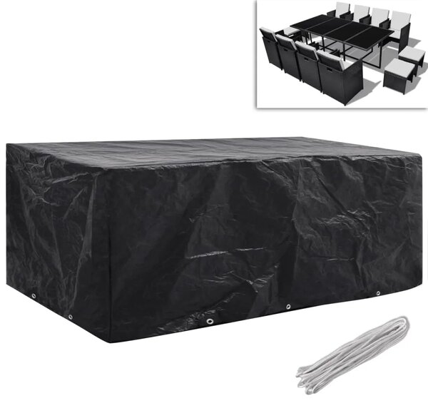 Navlake za vrtni namještaj za 8 osoba 2 kom 10 ušica 229x113 cm - 229 x 113 x 73 cm 2 229 x 113 x 73 cm 2