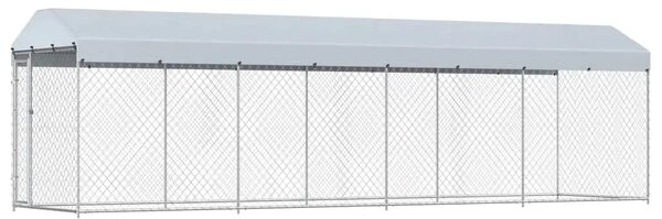 Vanjski kavez za pse s krovom 760 x 190 x 225 m - 760 x 192 x 225 cm 1 Da 760 x 192 x 225 cm