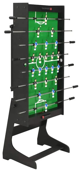 Sklopivi stolni nogomet 121 x 61 x 80 cm crni - Crna Crna