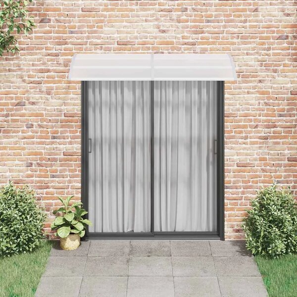 Nadstrešnica za vrata siva i prozirna 200 x 75 cm PC - Siva i prozirna 200 x 75 cm 1 sa 6 ploča