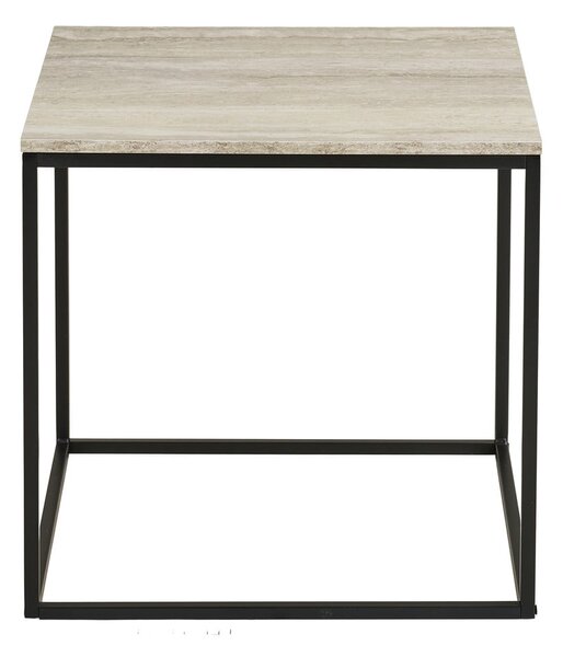 Pomoćni stol u kamenom dekoru 45x45 cm Vita – House Nordic