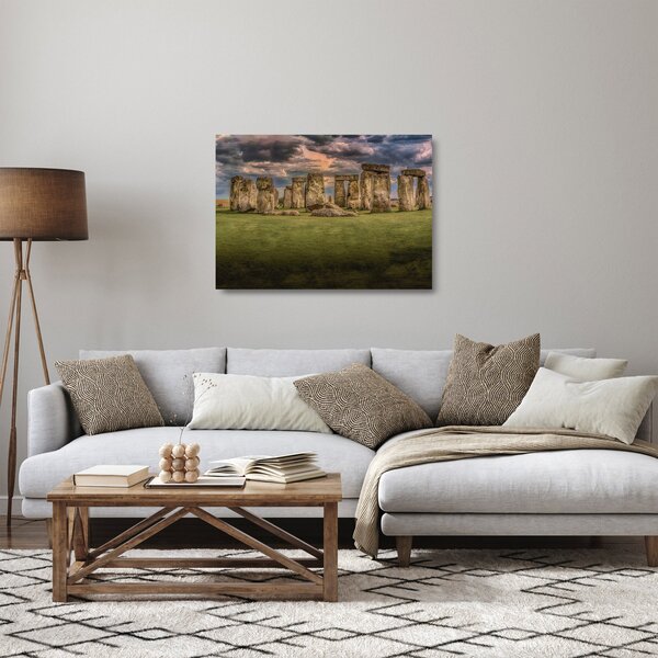 Staklena slika Stonehenge (70x50 cm)