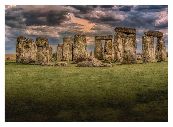Staklena slika Stonehenge (70x50 cm)
