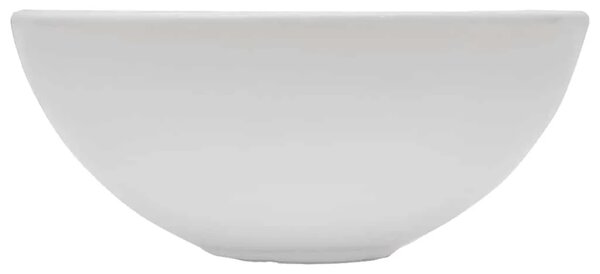Dvodijelni set kupaonskog namještaja keramički crni - Crna polica od 60 cm i okrugli umivaonik od 40 cm 2 1
