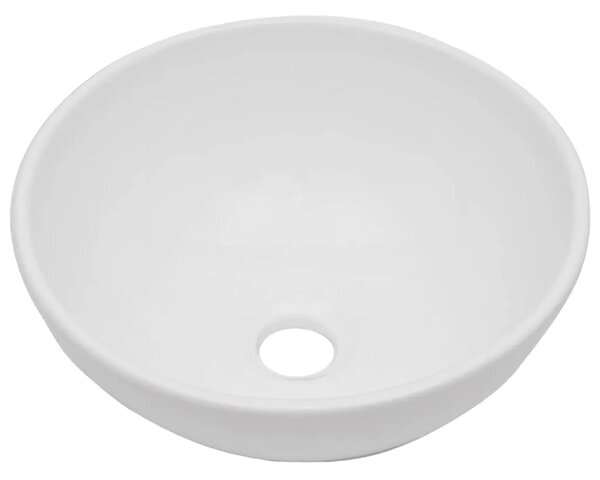 Dvodijelni set kupaonskog namještaja keramički crni - Crna polica od 60 cm i okrugli umivaonik od 40 cm 2 1
