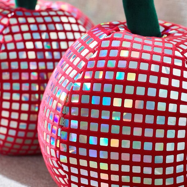 Plišani ukrasni jastuk 25x30 cm Disco Cherries – Catherine Lansfield