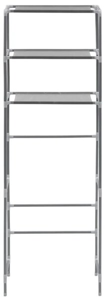 Stalak za pohranu iznad toaleta s 3 razine srebrni 53x28x169 cm - Srebrno 53 x 28 x 169 cm Srebrno 53 x 28 x 169 cm