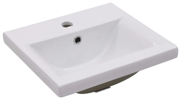 Ugradbeni Lavabo - Umivaonik 42 x 39 x 18 cm keramički bijeli - 42 x 39 x 18 cm 42 x 39 x 18 cm