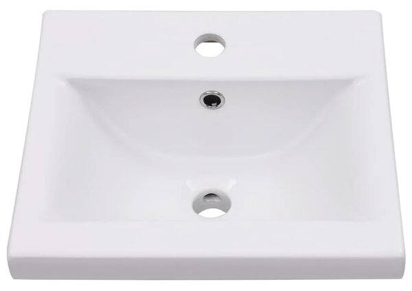 Ugradbeni Lavabo - Umivaonik 42 x 39 x 18 cm keramički bijeli - 42 x 39 x 18 cm 42 x 39 x 18 cm