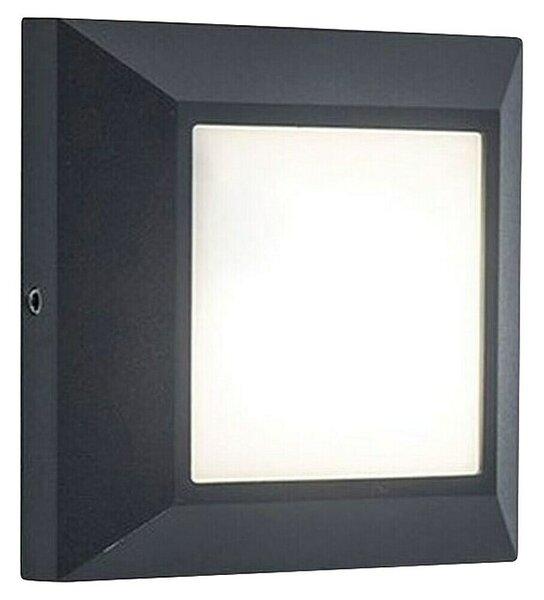 Lutec Vanjska zidna LED svjetiljka Helena (4,5 W, 101 x 101 x 31,5 mm, Antracit, IP54)