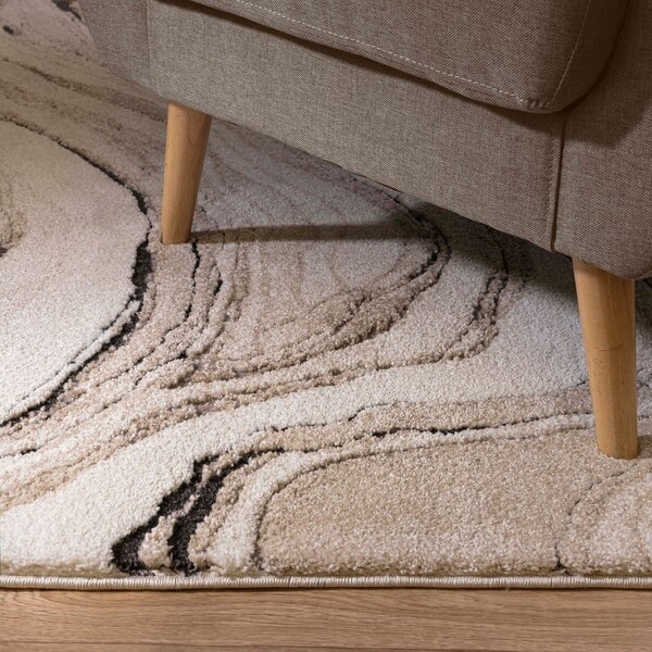 Bež tepih 120x170 cm Mirage Quartz – Asiatic Carpets