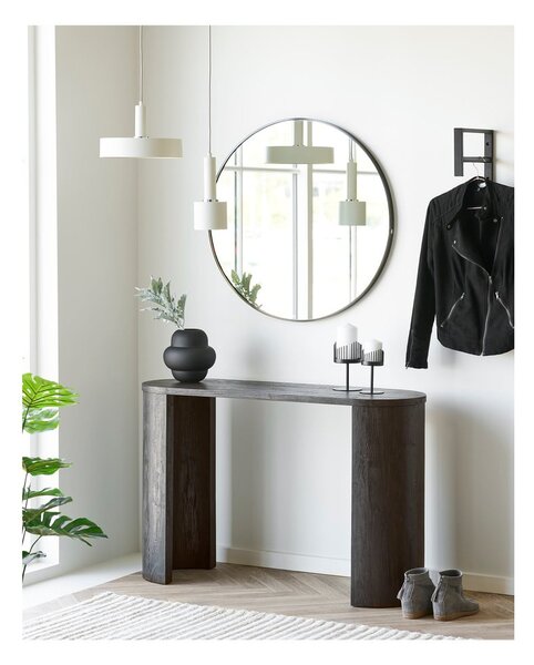 Crna staklena vaza (visina 20 cm) Vera – House Nordic