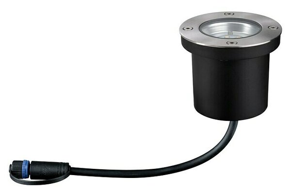Paulmann Plug & Shine Ugradbena podna svjetiljka (3,6 W, Topla bijela, IP65, Zaobljen)