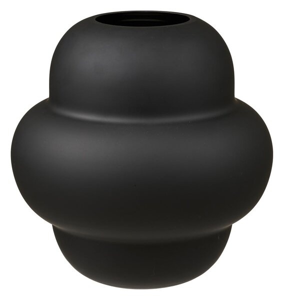 Crna staklena vaza (visina 20 cm) Vera – House Nordic