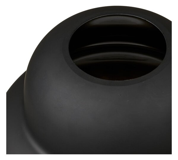 Crna staklena vaza (visina 20 cm) Vera – House Nordic