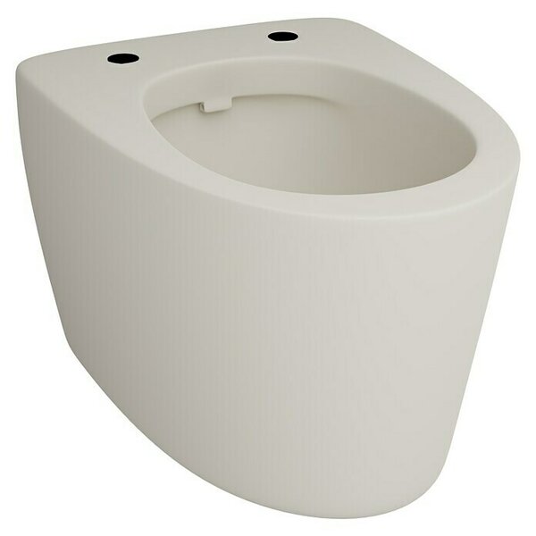 RAK Ceramics Feeling Zidna WC školjka (Bez ruba, Bez posebne glazure, Oblik ispiranja: Duboko, WC odvod: Vodoravno, Bijela, Mat)