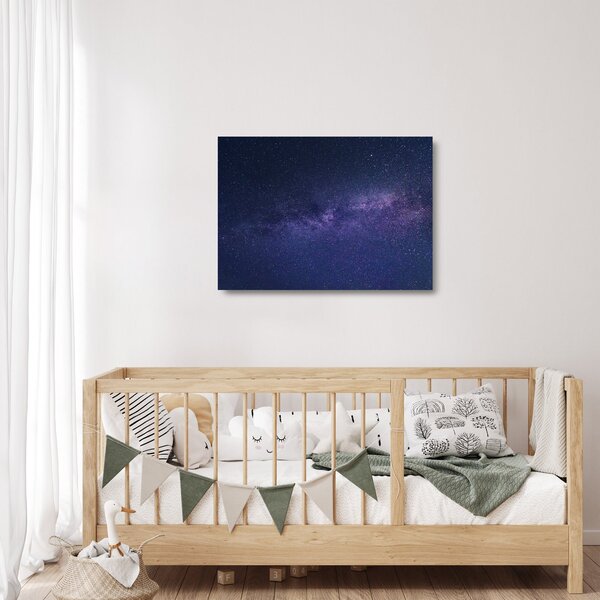 Staklena slika noćnog neba (70x50 cm)
