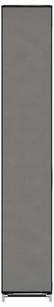 Ormarić za cipele s pokrovom od tkanine 57 x 29 x 162 cm sivi - Siva 1 1 1