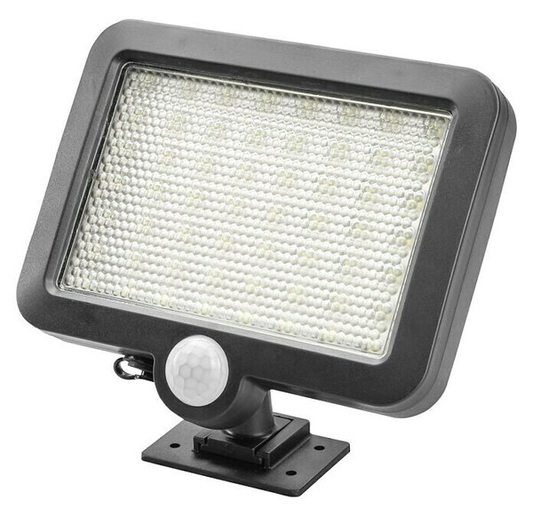 BAUHAUS Solarna vanjska zidna svjetiljka (3 W, Crne boje, IP44, 300 lm)