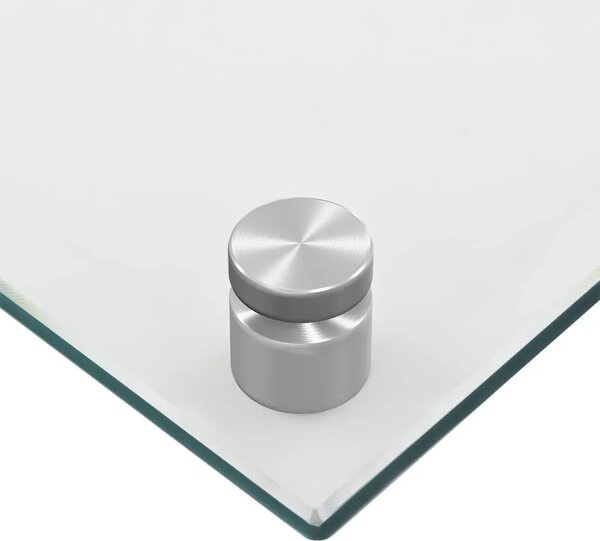 Kuhinjska zaštita od prskanja prozirna 90x40 cm kaljeno staklo - Transparentan 90 x 40 x 0.6 cm 1 Transparentan