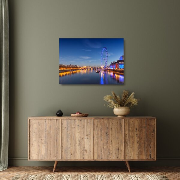 Staklena slika London Eye (70x50 cm)