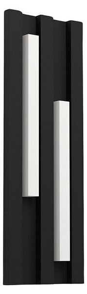 Eglo Zidna svjetiljka Fandina (8,4 W, 145 x 55 x 415 mm, Boja kućišta: Crna, Boja sjenila: Bijela, IP55)