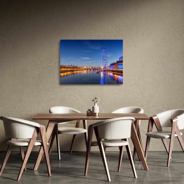 Staklena slika London Eye (70x50 cm)