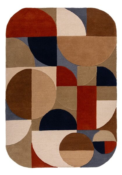 Ručno rađen vunen tepih boje terakote 160x230 cm Mia Arch – Flair Rugs