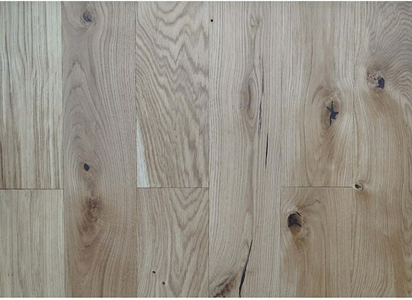 Gotovi parket Rustic Transparent (880 x 150 x 13 mm, Hrast, Mat)