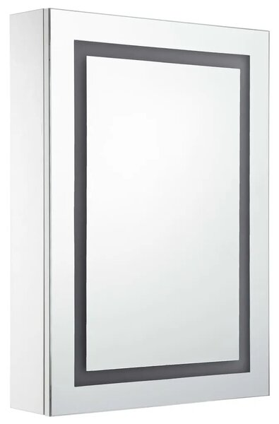 LED kupaonski ormarić s ogledalom 50 x 13 x 70 cm