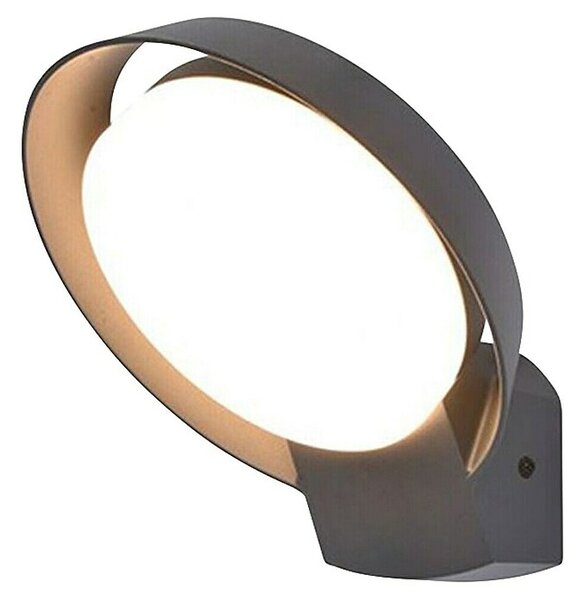 Lutec Vanjska zidna LED svjetiljka Polo (15 W, 16,2 x 18 x 16,4 cm, IP54)